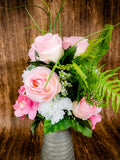 Farmhouse Rose Floral Centerpiece