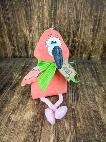 Coral the Primitive Flamingo