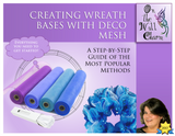 E-Book: Creating Wreath Bases with Deco Mesh