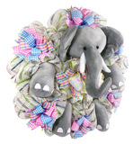 Baby Elephant Nursery Wreath
