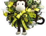 Monkey See Monkey Do Baby Wreath
