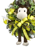 Monkey See Monkey Do Baby Wreath