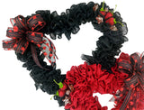 Double Heart Valentine Wreath