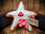 Faux Primitive Cookies (Star, Tree, Candy Cane, Heart)