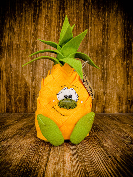 Pina the Primitive Pineapple – On the Wall Charm