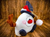 Primitive Snowball Snowman
